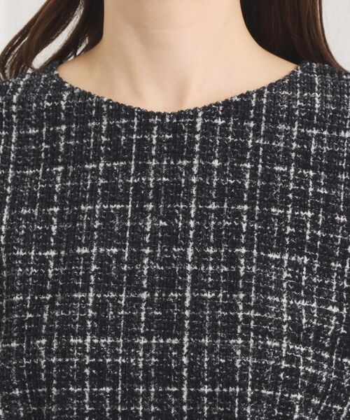 ITS'DEMO / イッツデモ シャツ・ブラウス | ツイード風プリントブラウス | 詳細16