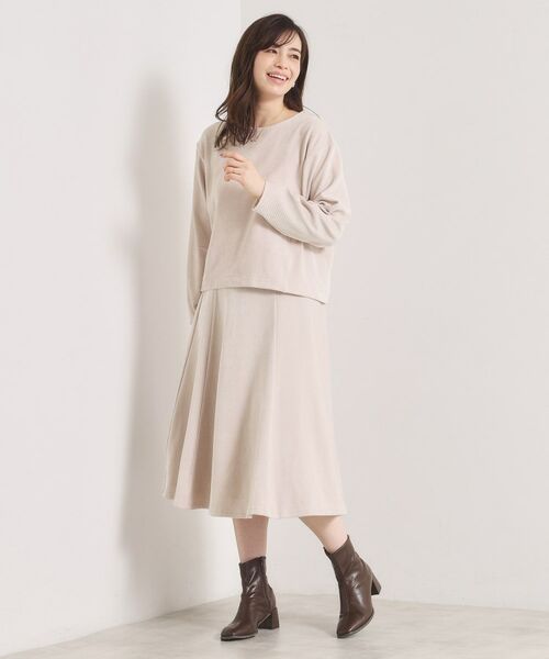 ITS'DEMO / イッツデモ スカート | 【手洗い可／セットアップ可】カットツイルスカート | 詳細14