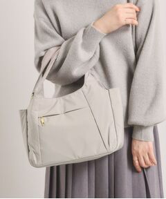 ITS'DEMO / イッツデモ トートバッグ | 【8ポケット】ふんわり軽量撥水2WAYトート