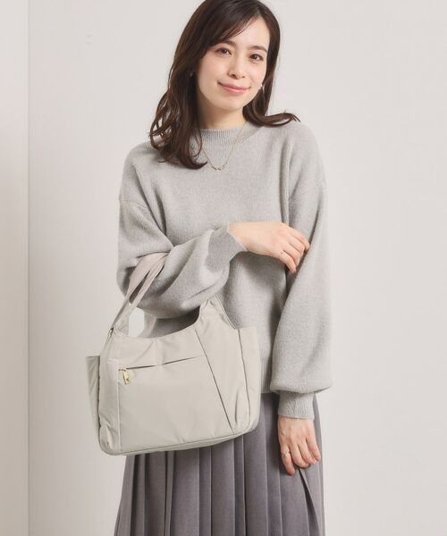 ITS'DEMO / イッツデモ トートバッグ | 【8ポケット】ふんわり軽量撥水2WAYトート | 詳細3