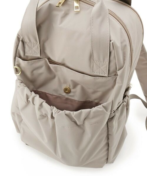 ITS'DEMO / イッツデモ リュック・バックパック | 【11ポケット】ふんわり軽量撥水ミドルリュック | 詳細23