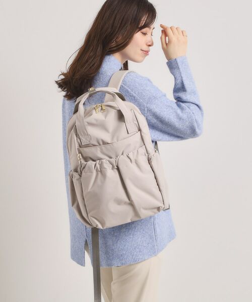 ITS'DEMO / イッツデモ リュック・バックパック | 【11ポケット】ふんわり軽量撥水ミドルリュック | 詳細5