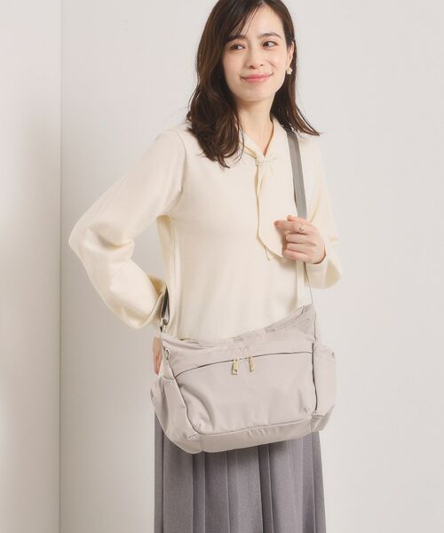 ITS'DEMO / イッツデモ ショルダーバッグ | 【9ポケット】ふんわり軽量撥水ショルダー | 詳細1