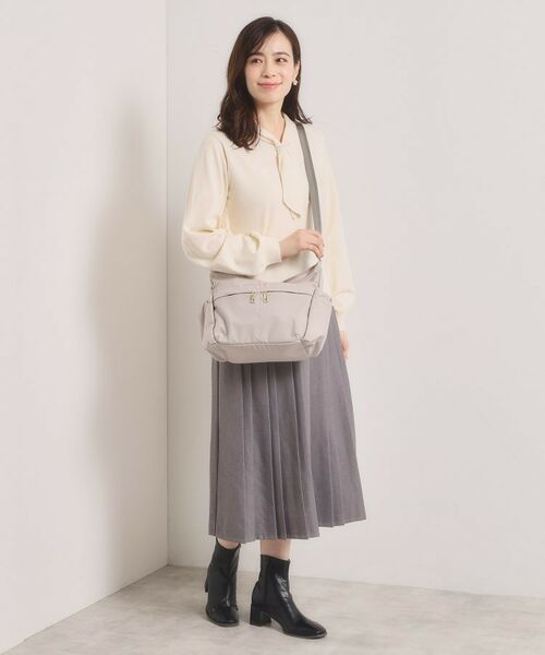 ITS'DEMO / イッツデモ ショルダーバッグ | 【9ポケット】ふんわり軽量撥水ショルダー | 詳細2