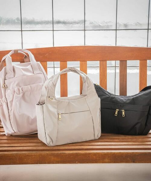 ITS'DEMO / イッツデモ ショルダーバッグ | 【9ポケット】ふんわり軽量撥水ショルダー | 詳細26