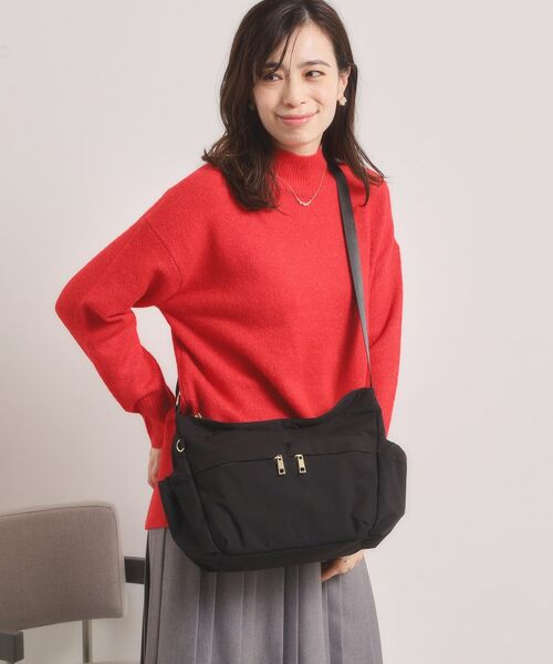 ITS'DEMO / イッツデモ ショルダーバッグ | 【9ポケット】ふんわり軽量撥水ショルダー | 詳細5