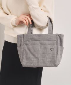 ITS'DEMO / イッツデモ トートバッグ | 【13ポケット】杢調2WAYトート