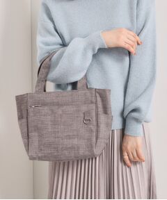 ITS'DEMO / イッツデモ トートバッグ | 【13ポケット】杢調2WAYトート