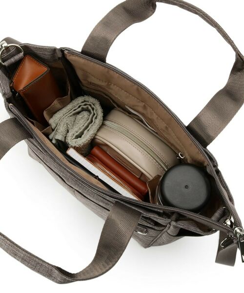 ITS'DEMO / イッツデモ トートバッグ | 【13ポケット】杢調2WAYトート | 詳細17