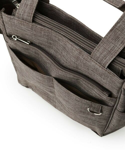 ITS'DEMO / イッツデモ トートバッグ | 【13ポケット】杢調2WAYトート | 詳細23