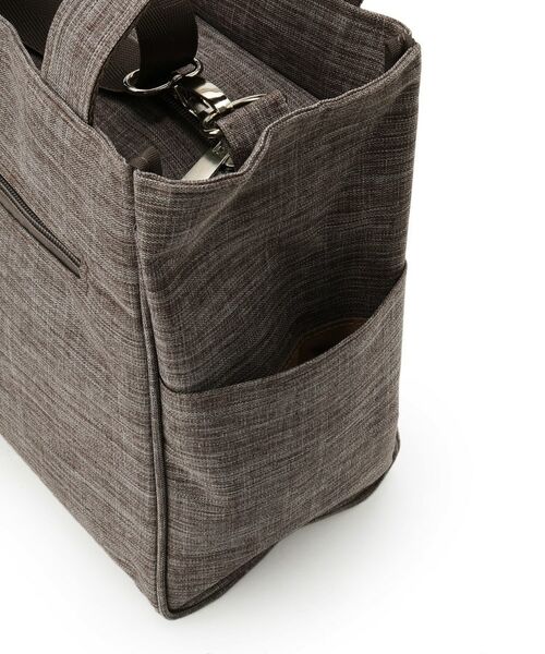 ITS'DEMO / イッツデモ トートバッグ | 【13ポケット】杢調2WAYトート | 詳細26