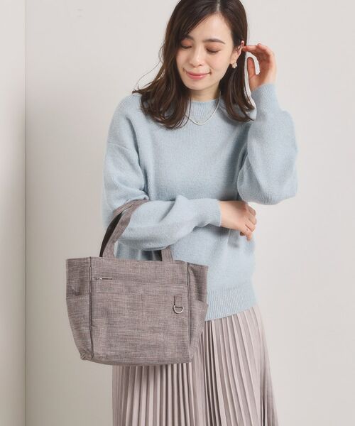 ITS'DEMO / イッツデモ トートバッグ | 【13ポケット】杢調2WAYトート | 詳細5