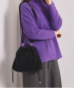 ITS'DEMO / イッツデモ ショルダーバッグ | ヌバック調ドロストショルダー