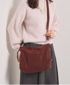 ITS'DEMO / イッツデモ ショルダーバッグ | ヌバック調ドロストショルダー
