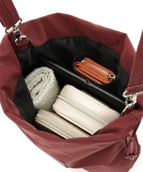 ITS'DEMO / イッツデモ ショルダーバッグ | ヌバック調ドロストショルダー | 詳細17