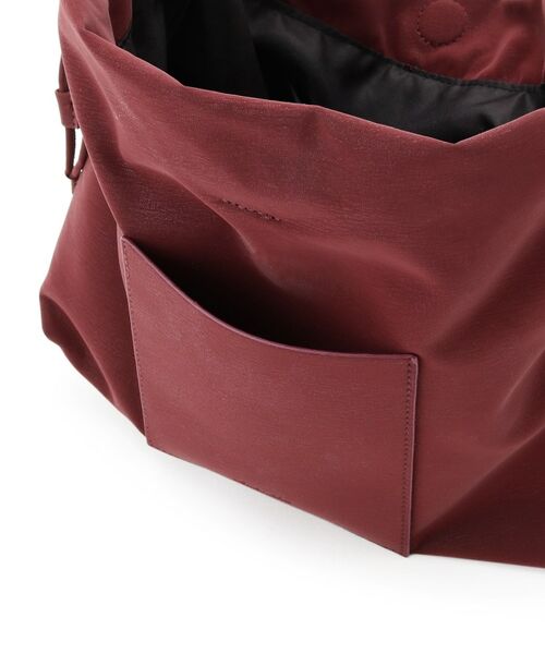 ITS'DEMO / イッツデモ ショルダーバッグ | ヌバック調ドロストショルダー | 詳細19
