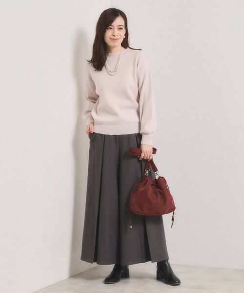 ITS'DEMO / イッツデモ ショルダーバッグ | ヌバック調ドロストショルダー | 詳細7