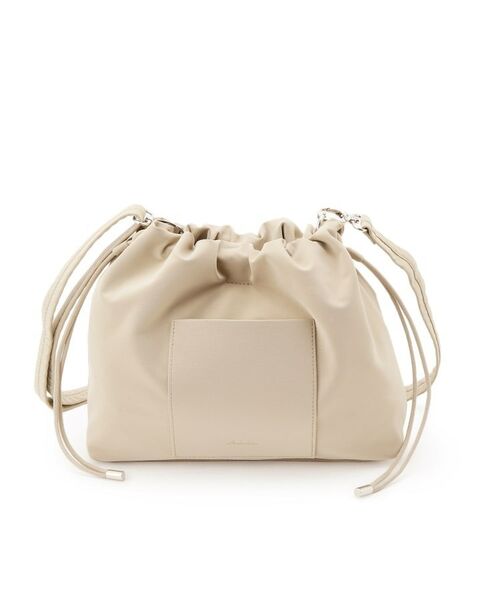 ITS'DEMO / イッツデモ ショルダーバッグ | ヌバック調ドロストショルダー | 詳細9