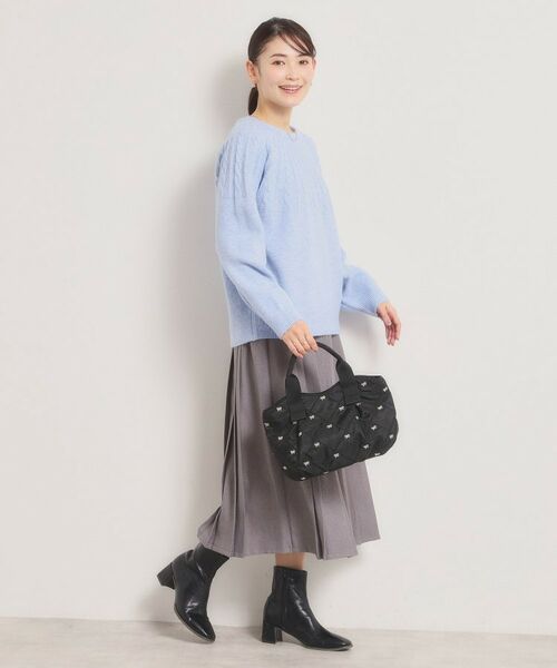 ITS'DEMO / イッツデモ トートバッグ | リボン刺繍ミニトート | 詳細2