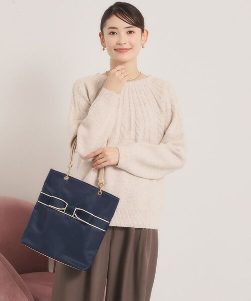 ITS'DEMO / イッツデモ トートバッグ | 【A4対応】リボンサブトート | 詳細5