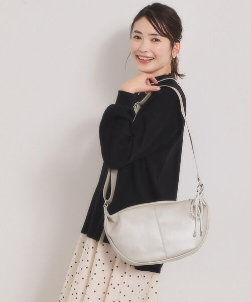 ITS'DEMO / イッツデモ ショルダーバッグ | パール調チャーム付きショルダー | 詳細5