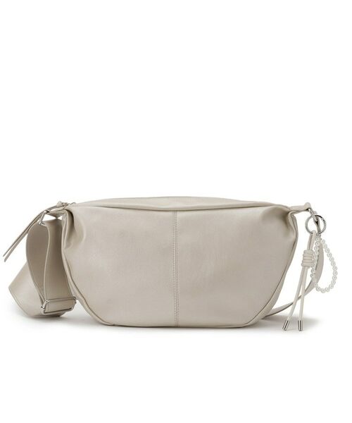 ITS'DEMO / イッツデモ ショルダーバッグ | パール調チャーム付きショルダー | 詳細9