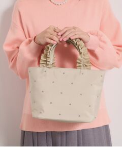 ITS'DEMO / イッツデモ トートバッグ | ジルコンフリル手トート