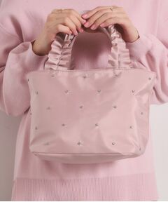 ITS'DEMO / イッツデモ トートバッグ | ジルコンフリル手トート