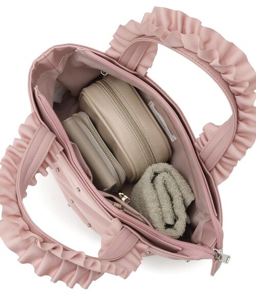 ITS'DEMO / イッツデモ トートバッグ | ジルコンフリル手トート | 詳細16