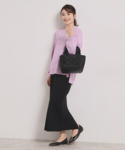 ITS'DEMO / イッツデモ トートバッグ | ジルコンフリル手トート | 詳細2