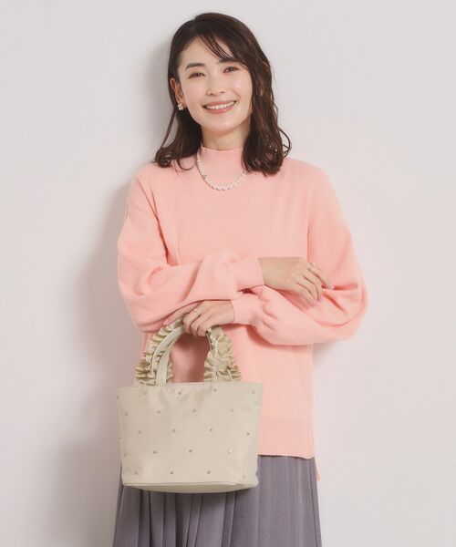 ITS'DEMO / イッツデモ トートバッグ | ジルコンフリル手トート | 詳細3