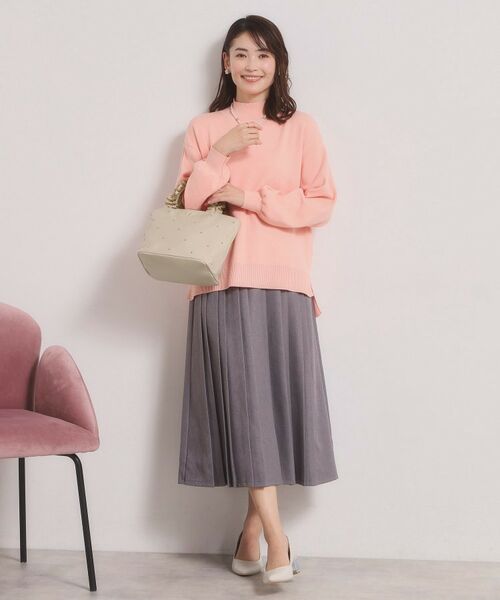 ITS'DEMO / イッツデモ トートバッグ | ジルコンフリル手トート | 詳細4