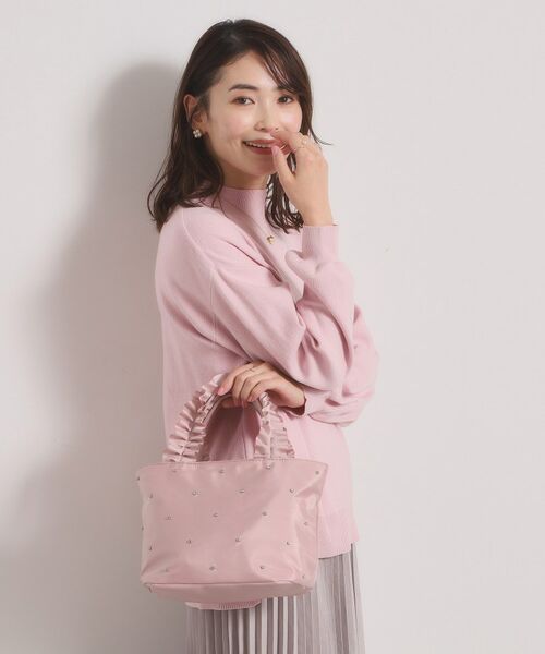 ITS'DEMO / イッツデモ トートバッグ | ジルコンフリル手トート | 詳細5