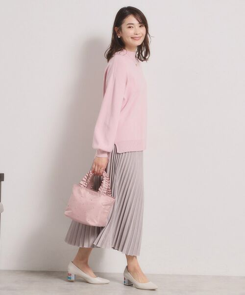 ITS'DEMO / イッツデモ トートバッグ | ジルコンフリル手トート | 詳細6