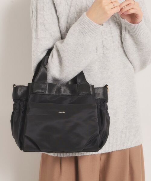 ITS'DEMO / イッツデモ トートバッグ | 【収納アドバイザー監修】バルーン2WAYトート（ブラック(019)）