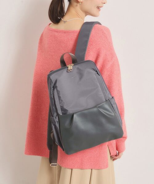 ITS'DEMO / イッツデモ リュック・バックパック | 【収納アドバイザー監修】バルーンリュック（グレー(012)）