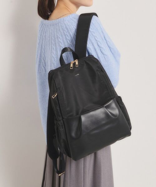 ITS'DEMO / イッツデモ リュック・バックパック | 【収納アドバイザー監修】バルーンリュック（ブラック(019)）