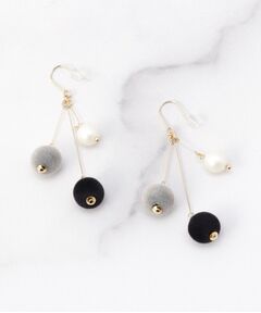 ITS'DEMO / イッツデモ ピアス・イヤリング | フロッキー２つサガリピアス