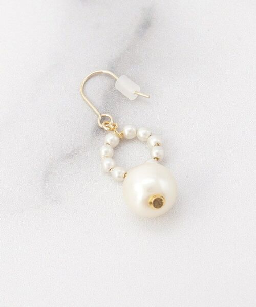 ITS'DEMO / イッツデモ ピアス・イヤリング | パール調ツブ丸ピアス | 詳細2