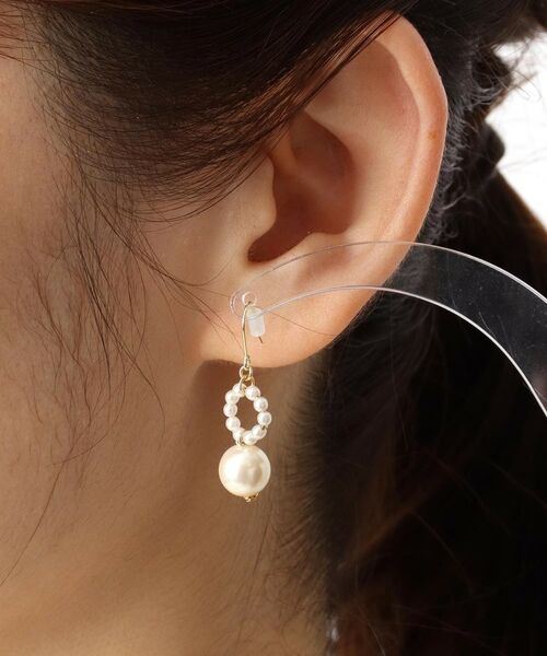 ITS'DEMO / イッツデモ ピアス・イヤリング | パール調ツブ丸ピアス | 詳細3
