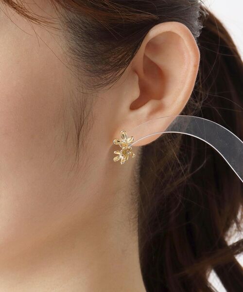 ITS'DEMO / イッツデモ ピアス・イヤリング | ブルーミングミニフラワーピアス | 詳細4