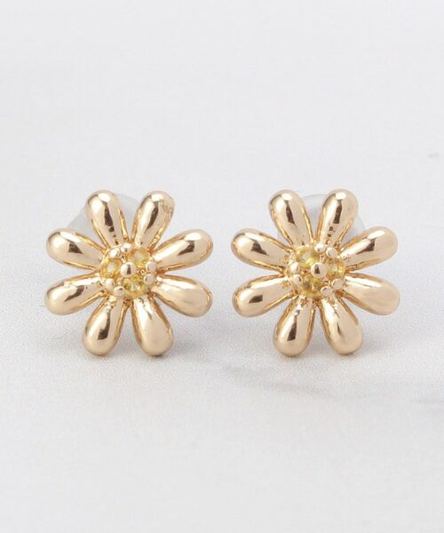 ITS'DEMO / イッツデモ ピアス・イヤリング | リトルブルームミニピアス（ゴールド(007)）