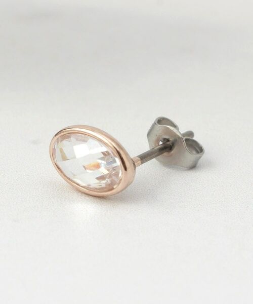 ITS'DEMO / イッツデモ ピアス・イヤリング | オーバルストーンピアス | 詳細2