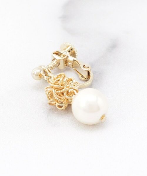 ITS'DEMO / イッツデモ ピアス・イヤリング | ワイヤー玉イヤリング | 詳細1