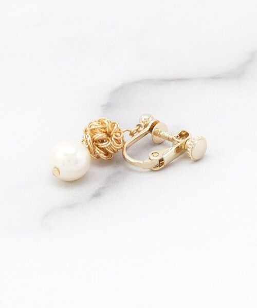 ITS'DEMO / イッツデモ ピアス・イヤリング | ワイヤー玉イヤリング | 詳細2