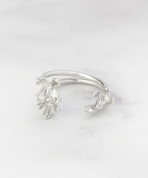 ITS'DEMO / イッツデモ リング | ブルーミングミニフラワーリング（シルバー(006)）