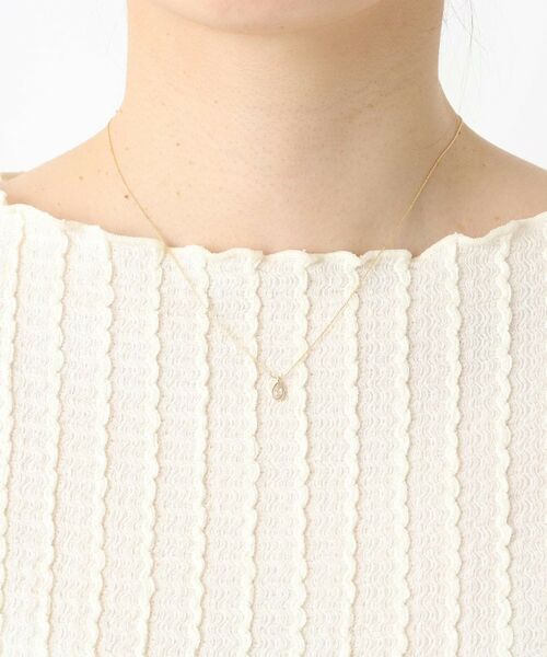 ITS'DEMO / イッツデモ ネックレス・ペンダント・チョーカー | ドロップストーンプチペン | 詳細4