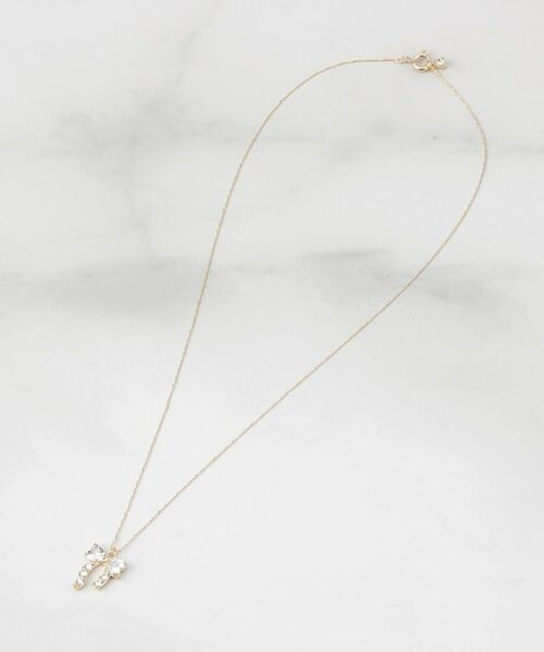 ITS'DEMO / イッツデモ ネックレス・ペンダント・チョーカー | 足長リボンキュービックネックレス | 詳細2