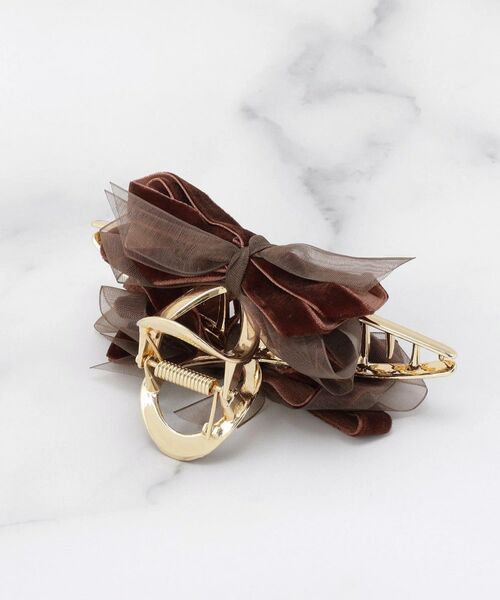 ITS'DEMO / イッツデモ ヘアアクセサリー | ベロアリボンバンス | 詳細2