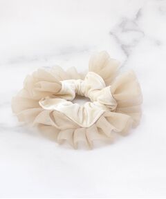 ITS'DEMO / イッツデモ ヘアアクセサリー | オーガンジーフリルシュシュ